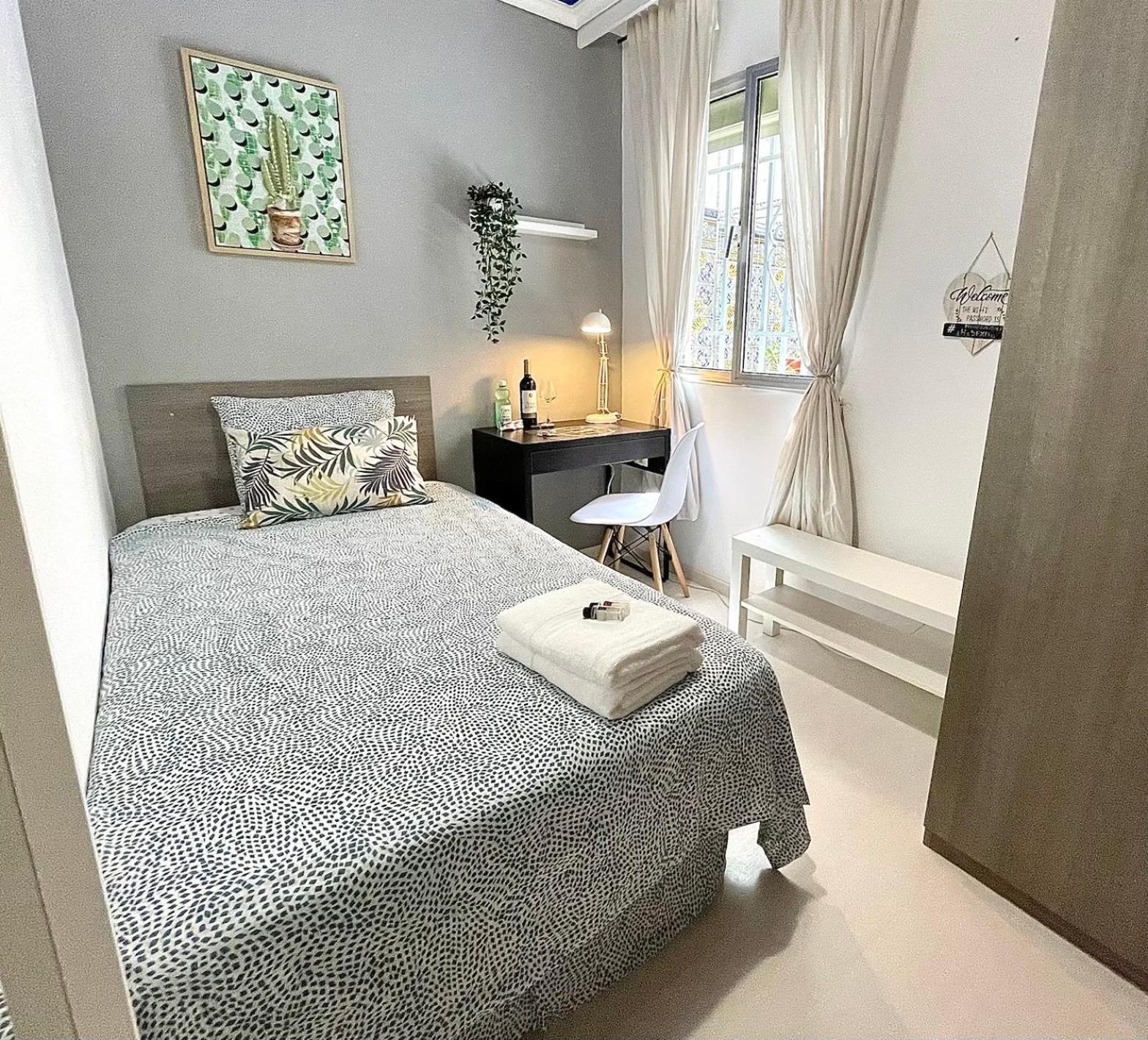 Central Private Bedroom - Comfy&Quiet - Near City Of Arts And Sciences Valencia Buitenkant foto